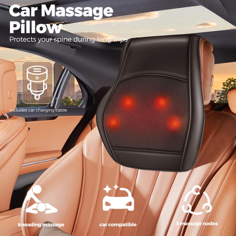 Shiatsu Heated Massage Pillow