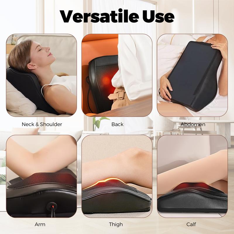 Shiatsu Heated Massage Pillow